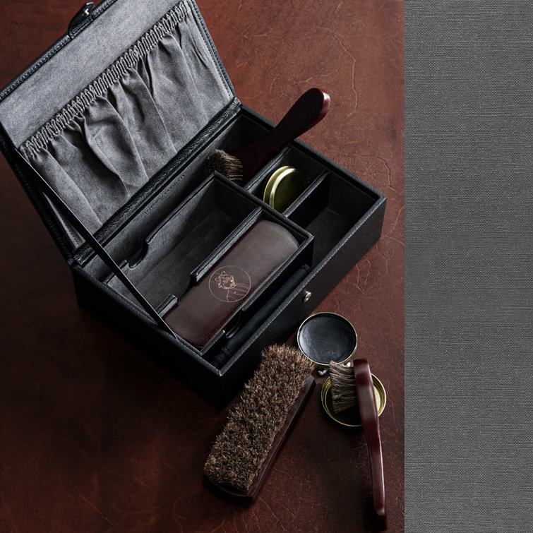 California Closets Bowery Valet Shoe Shine Kit Perigold